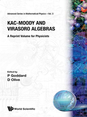 cover image of Kac-moody and Virasoro Algebras